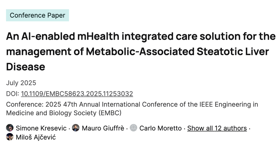 An AI-enabled mHealth integrated care solution for the management of Metabolic-Associated Steatotic Liver Disease
