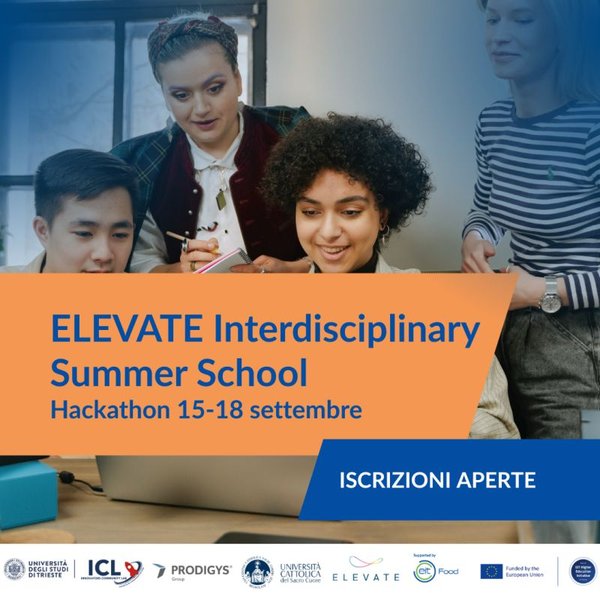 ELEVATE Interdisciplinary Summer School: a Trieste un hackathon su AI e biomedicina